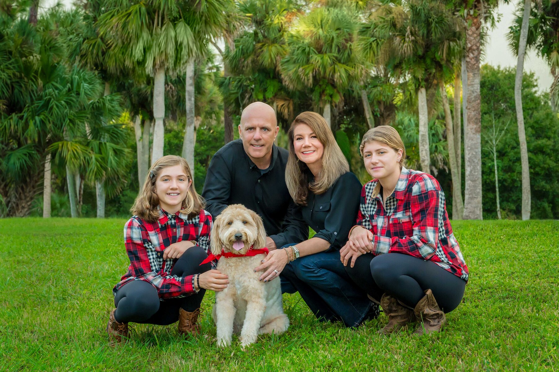 Cats and Dogs; People and Pets Holiday Portraits