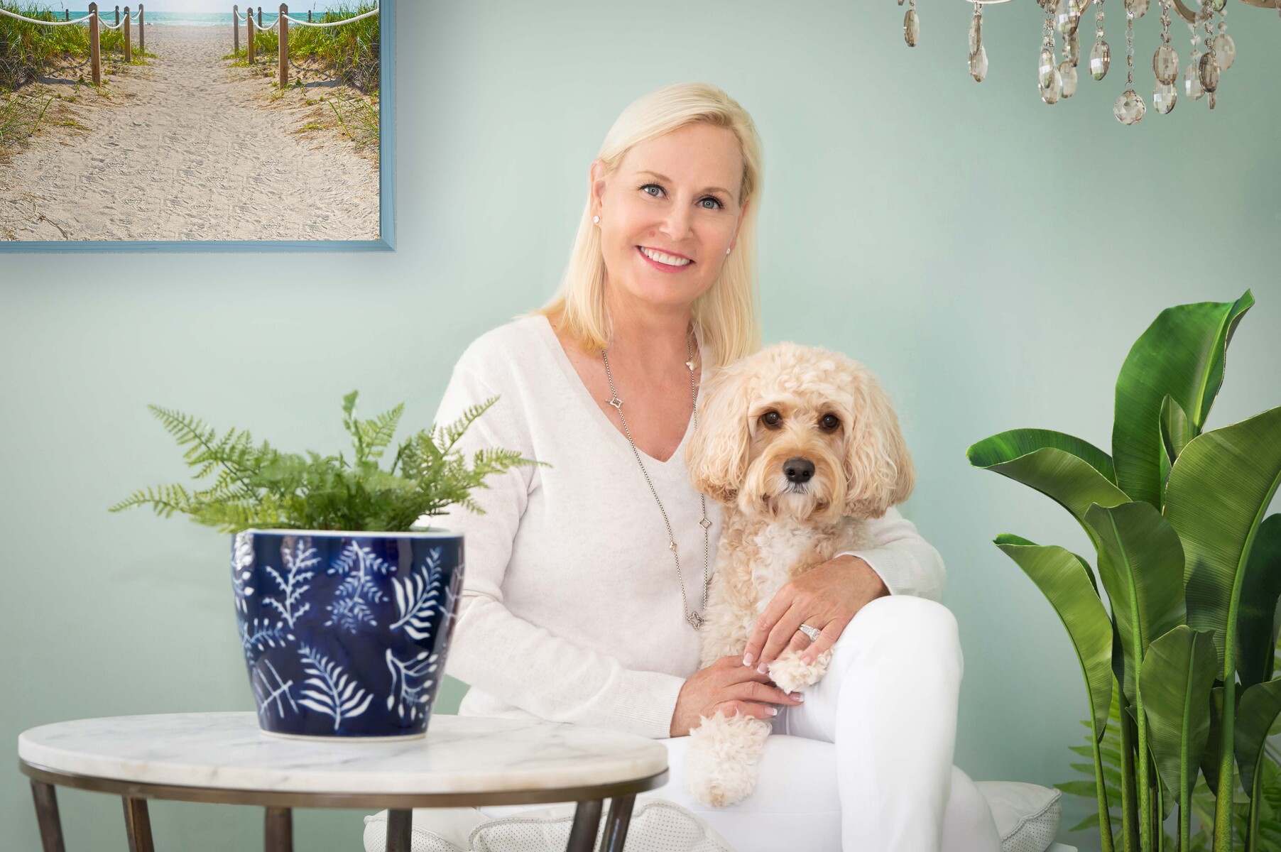 Family, pet, dog portrait in Palm Beach. 561-307-9875, Pet Fashion Photographer. Tequesta, West Palm Beach, Palm Beach.